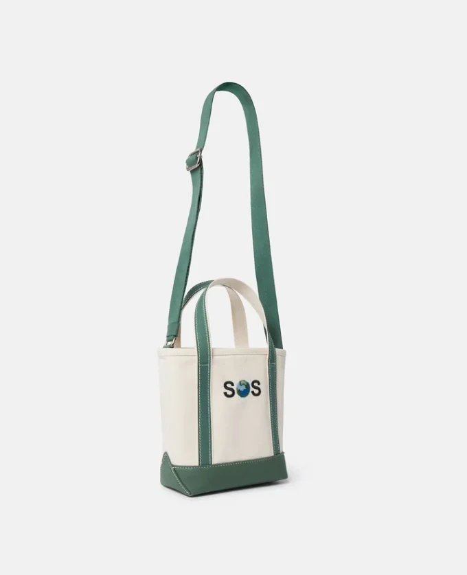 SOS broderad liten totebag SOS broderad liten totebag