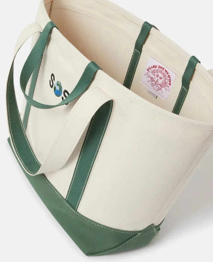 SOS broderad stor totebag SOS broderad stor totebag