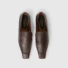 Spetsiga slip-on-loafers