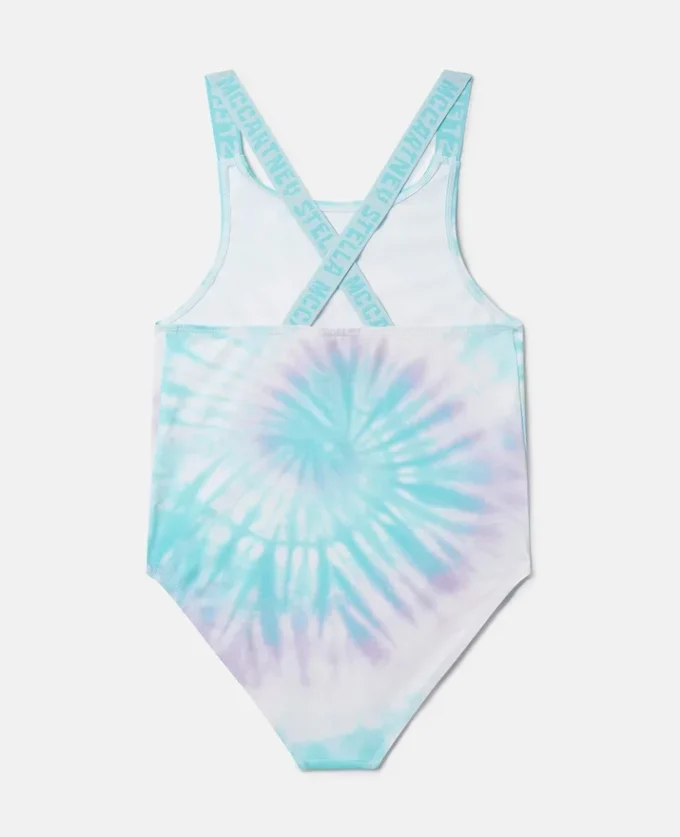 SpongeBob-baddräkt med tie-dye-mönster SpongeBob-baddräkt med tie-dye-mönster