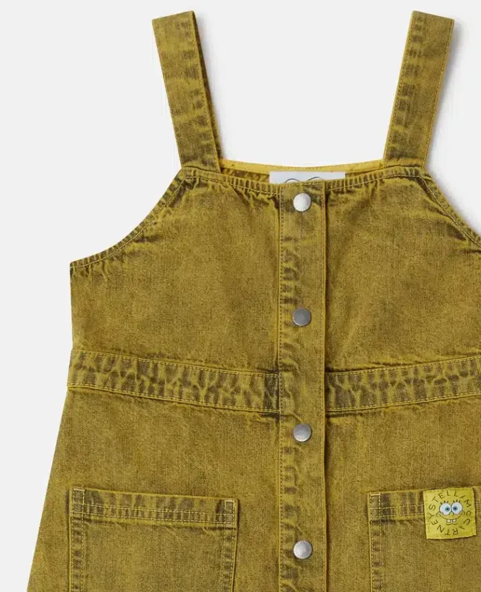 SpongeBob grafisk denimklänning SpongeBob grafisk denimklänning