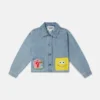 SpongeBob grafisk jeansjacka SpongeBob grafisk jeansjacka