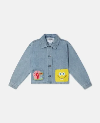 SpongeBob grafisk jeansjacka