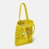 SpongeBob Graphic Crochet Tote Bag