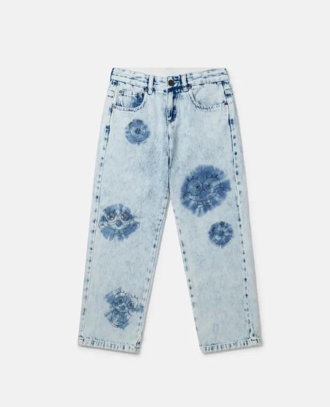 SpongeBob-jeans med tryck SpongeBob-jeans med tryck