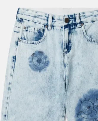 SpongeBob-jeans med tryck