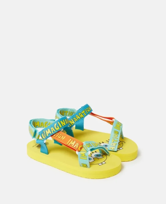 SpongeBob-sandaler med tryck SpongeBob-sandaler med tryck