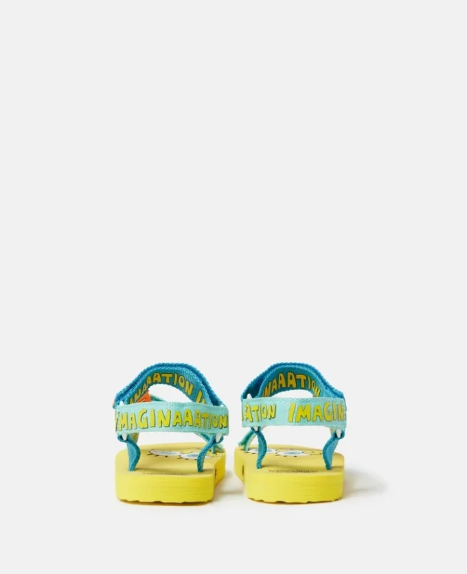 SpongeBob-sandaler med tryck SpongeBob-sandaler med tryck
