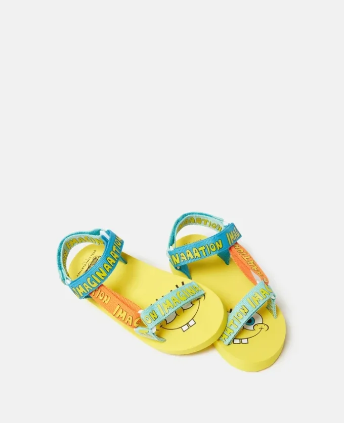 SpongeBob-sandaler med tryck SpongeBob-sandaler med tryck
