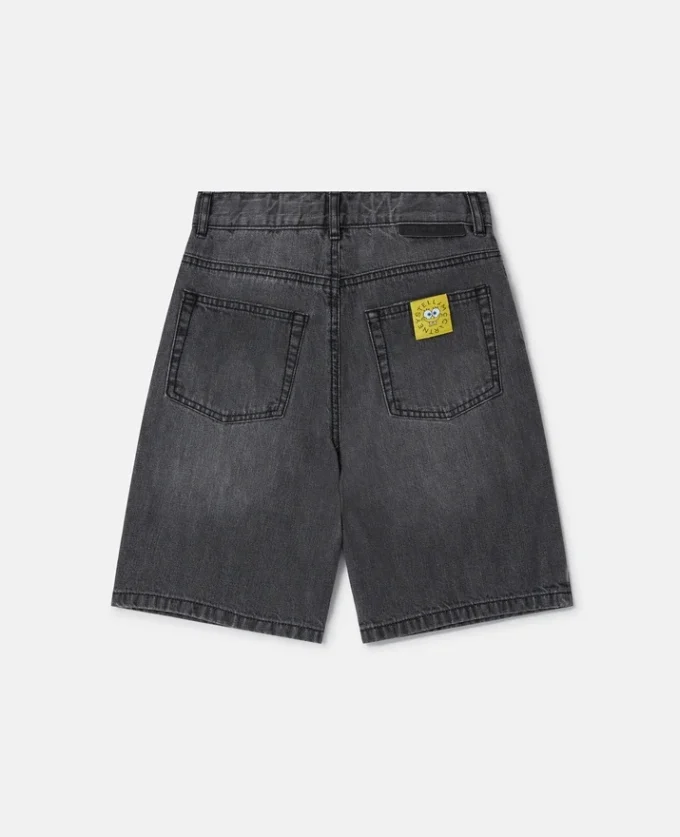 SpongeBob-shorts i denim med tryck SpongeBob-shorts i denim med tryck