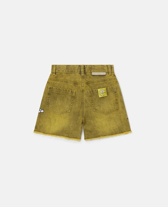 SpongeBob-shorts i denim med tryck SpongeBob-shorts i denim med tryck