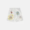 SpongeBob-shorts med grafiskt tie-dye-tryck