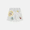 SpongeBob-shorts med grafiskt tie-dye-tryck