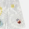 SpongeBob-shorts med grafiskt tie-dye-tryck