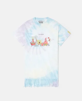 SpongeBob-T-shirt med tie-dye-tryck