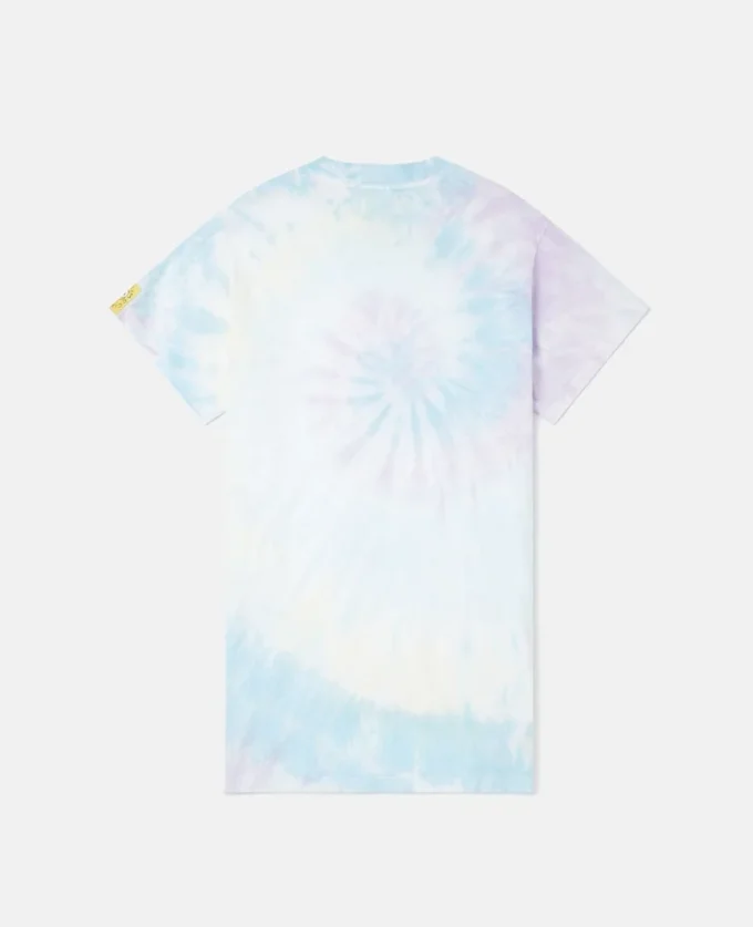 SpongeBob-T-shirt med tie-dye-tryck SpongeBob-T-shirt med tie-dye-tryck
