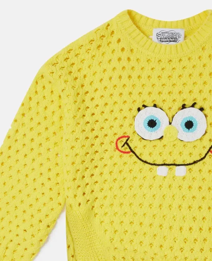 SpongeBob-tröja med grafiskt tryck