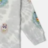SpongeBob-tröja med grafiskt tryck och tie-dye-mönster SpongeBob-tröja med grafiskt tryck och tie-dye-mönster
