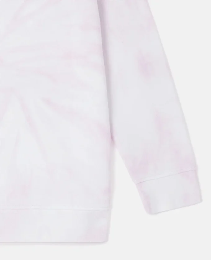 SpongeBob-tröja med grafiskt tryck och tie-dye-mönster SpongeBob-tröja med grafiskt tryck och tie-dye-mönster