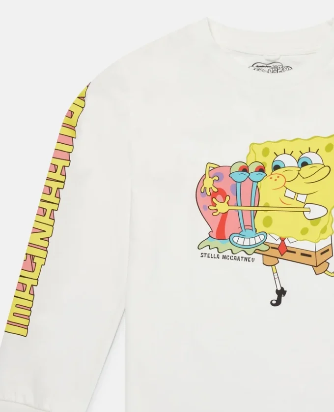 SpongeBob-tröja med tryck SpongeBob-tröja med tryck