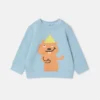 Squirrel Graphic Crewneck Sweatshirt