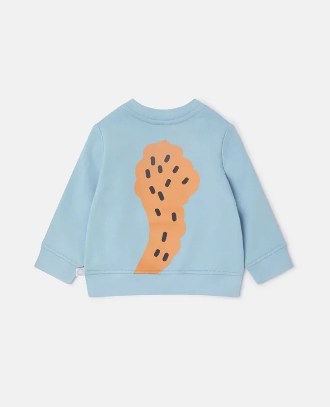 Squirrel Graphic Crewneck Sweatshirt