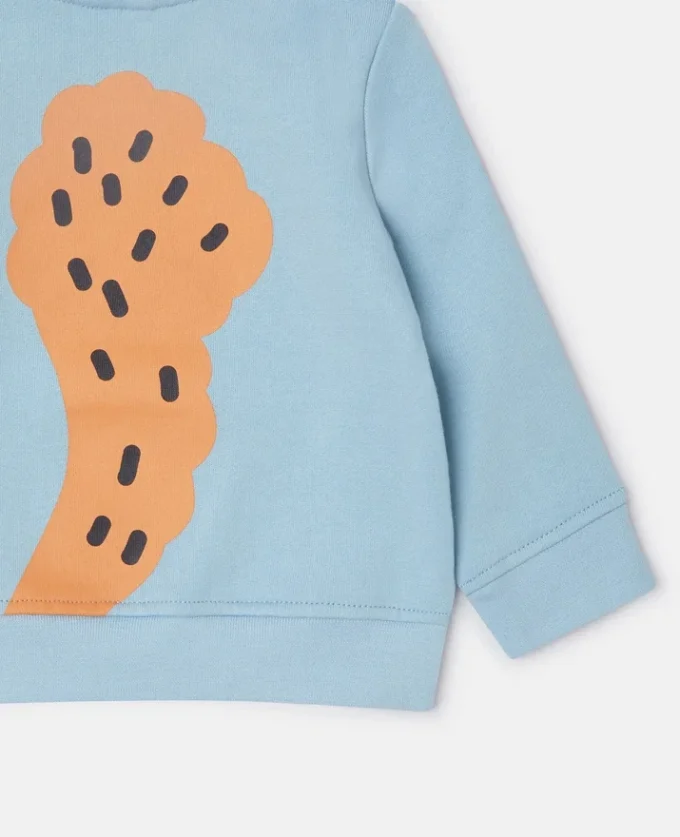 Squirrel Graphic Crewneck Sweatshirt