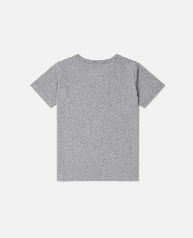 Star Graphic Fringed T-shirt
