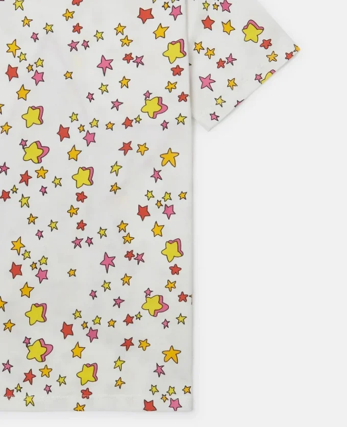 Star Graphic Fringed T-shirt Star Graphic Fringed T-shirt