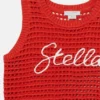 Stella broderad virkad ärmlös topp Stella broderad virkad ärmlös topp