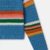 Stella broderad virkad tröja Stella broderad virkad tröja