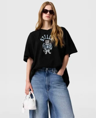 Stella grafisk varsity-T-shirt Stella grafisk varsity-T-shirt
