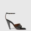 Stella Spur Crystal Hotfix-pumps med klack