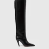 Stella Spur knähöga boots med klack Stella Spur knähöga boots med klack