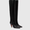 Stella Spur knähöga boots med klack Stella Spur knähöga boots med klack