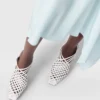 Stella Spur Woven Slingbacks