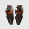 Stella Spur Woven Slingbacks