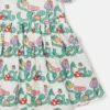 Stella Vine Print Dress och Bloomers Set