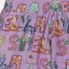 Stella Woodland elastiska shorts med bokstäver
