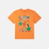 Stella Woodland Lettering Crewneck T-shirt Stella Woodland Lettering Crewneck T-shirt