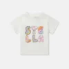 Stella Woodland Lettering Crewneck T-shirt Stella Woodland Lettering Crewneck T-shirt
