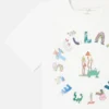 Stella Woodland Lettering Crewneck T-shirt Stella Woodland Lettering Crewneck T-shirt