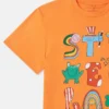 Stella Woodland Lettering Crewneck T-shirt Stella Woodland Lettering Crewneck T-shirt