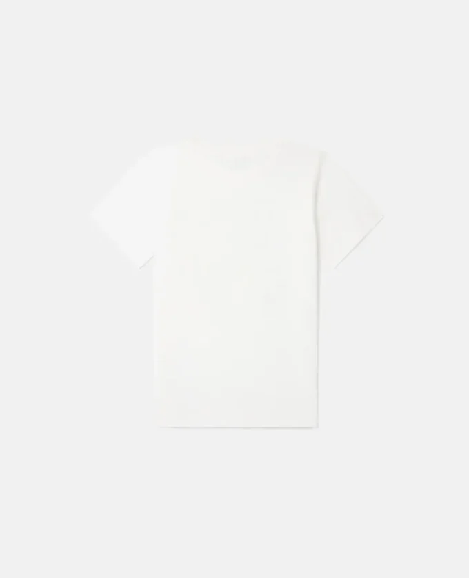 Stella Woodland Lettering Crewneck T-shirt Stella Woodland Lettering Crewneck T-shirt