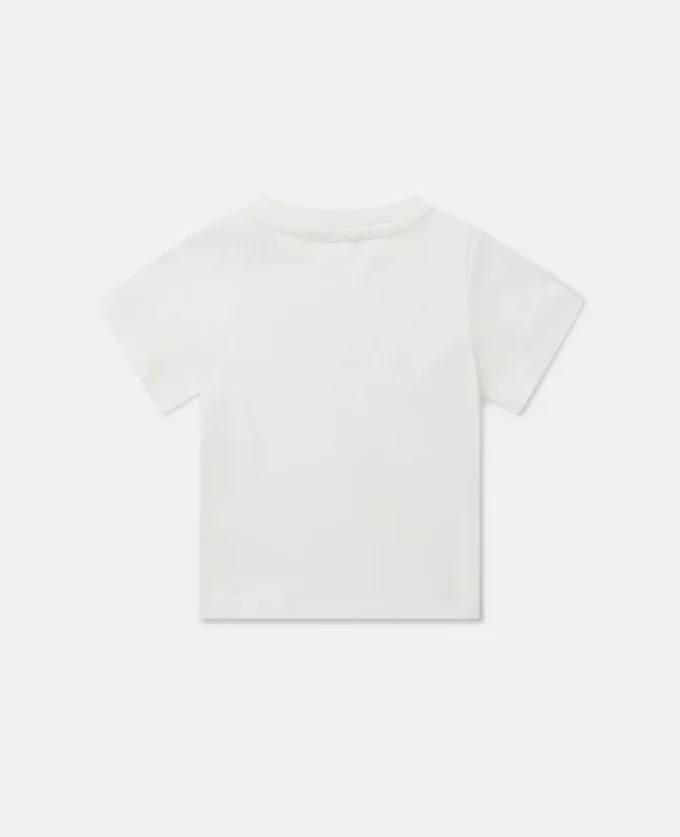 Stella Woodland Lettering Crewneck T-shirt Stella Woodland Lettering Crewneck T-shirt