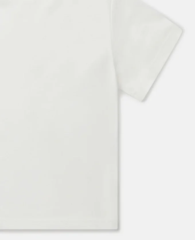 Stella Woodland Lettering Crewneck T-shirt Stella Woodland Lettering Crewneck T-shirt