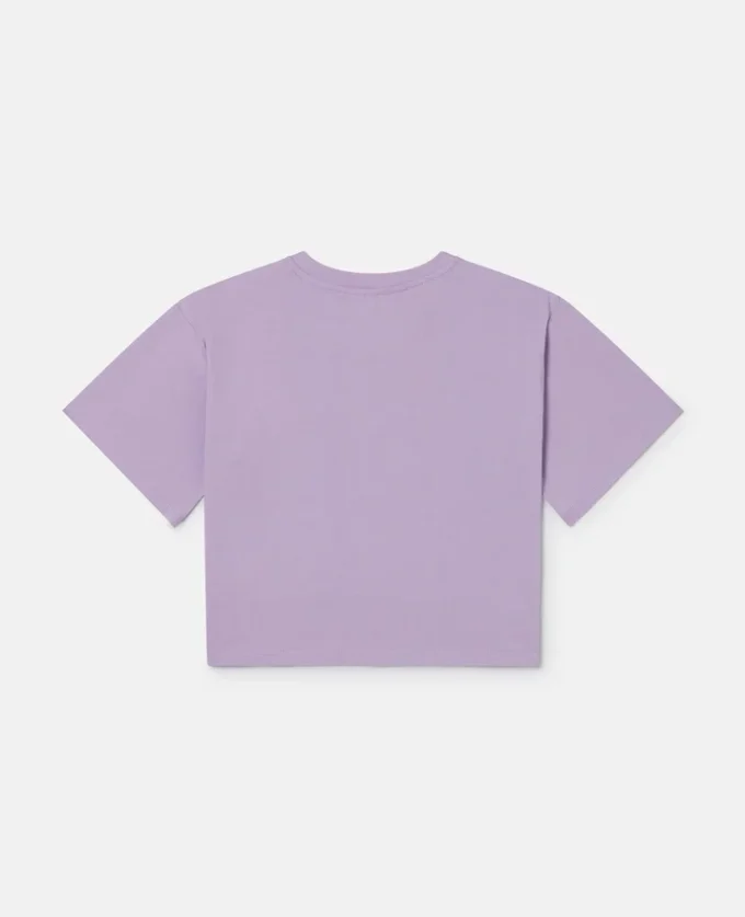 Stella Woodland Lettering Cropped T-shirt Stella Woodland Lettering Cropped T-shirt