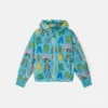 Stella Woodland Lettering regnjacka med huva