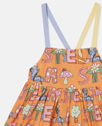 Stella Woodland Lettering ärmlös klänning