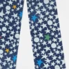 Stjärntryckta jeans med raka ben